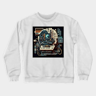 Synth Fusion Crewneck Sweatshirt